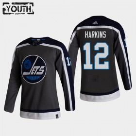 Winnipeg Jets Jansen Harkins 12 2020-2021 Reverse Retro Trikot Authentic - Kinder